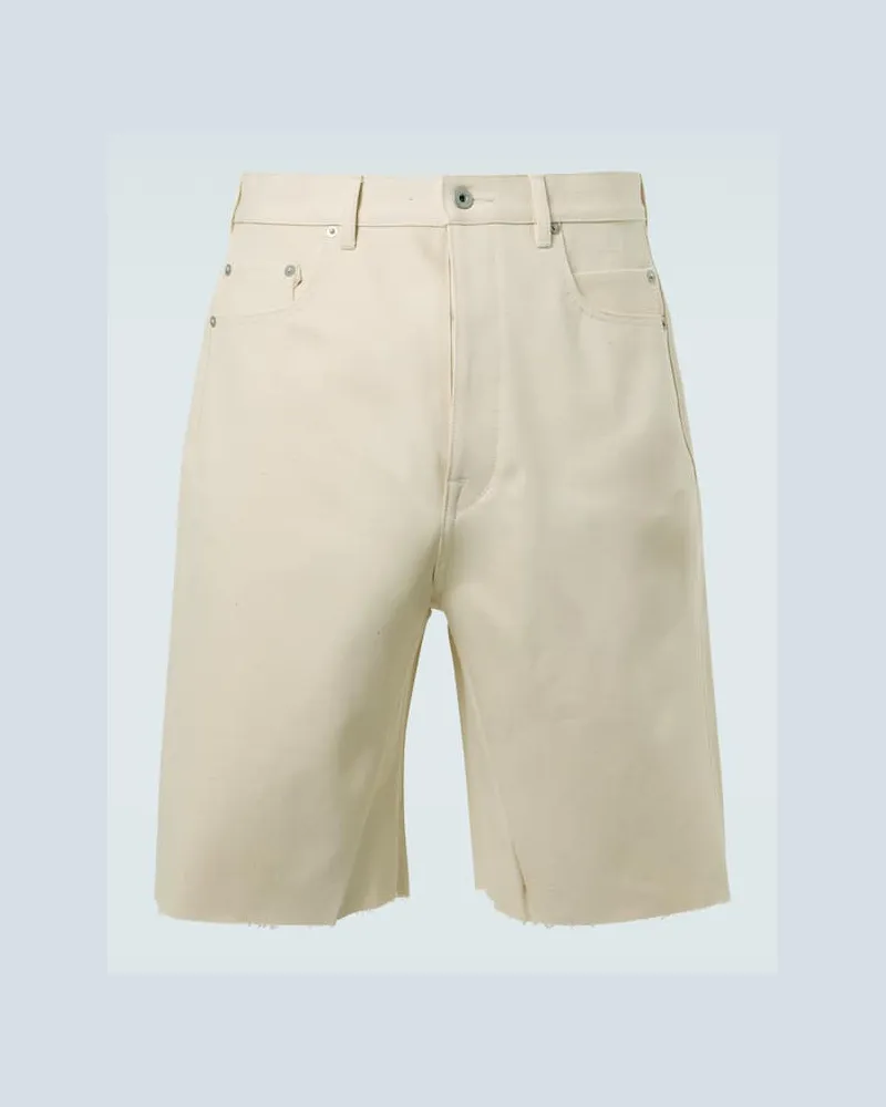 Rick Owens DRKSHDW Shorts aus Denim Neutral