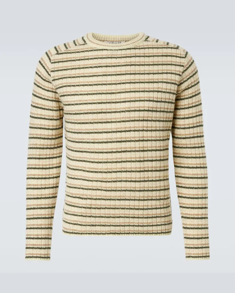AURALEE Pullover aus Wolle und Kaschmir Beige