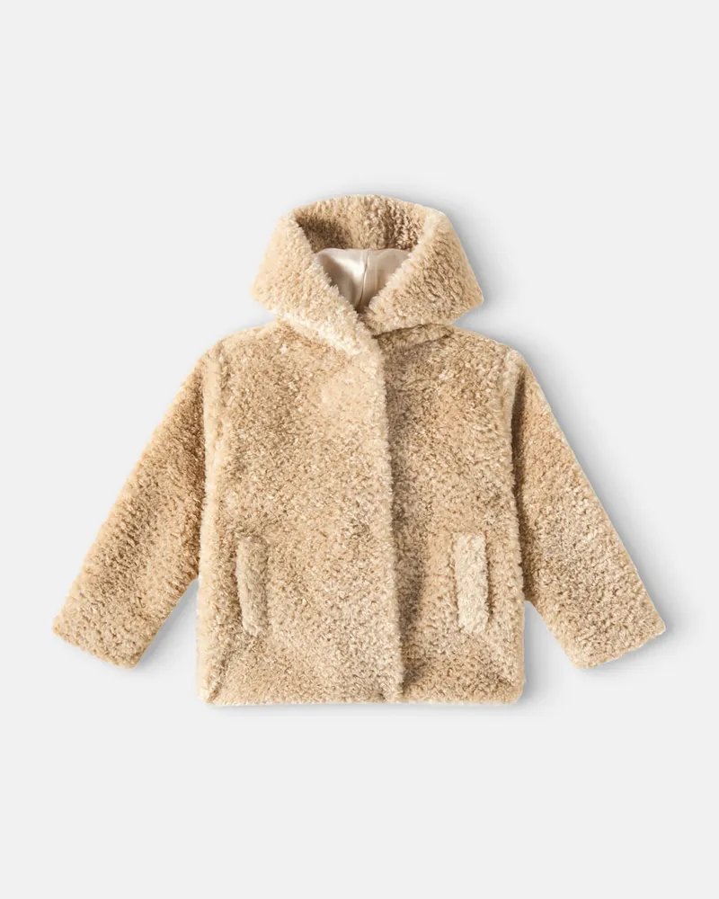 Monnalisa Fleecejacke Beige