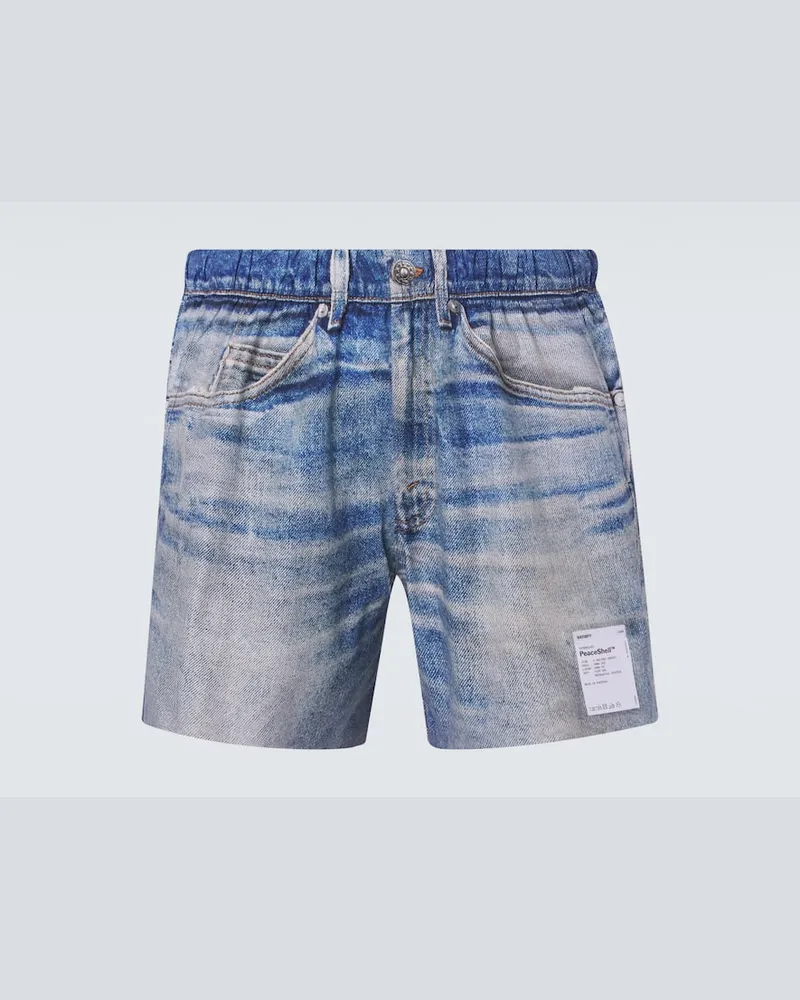 Satisfy Shorts PeaceShell 5 Blau