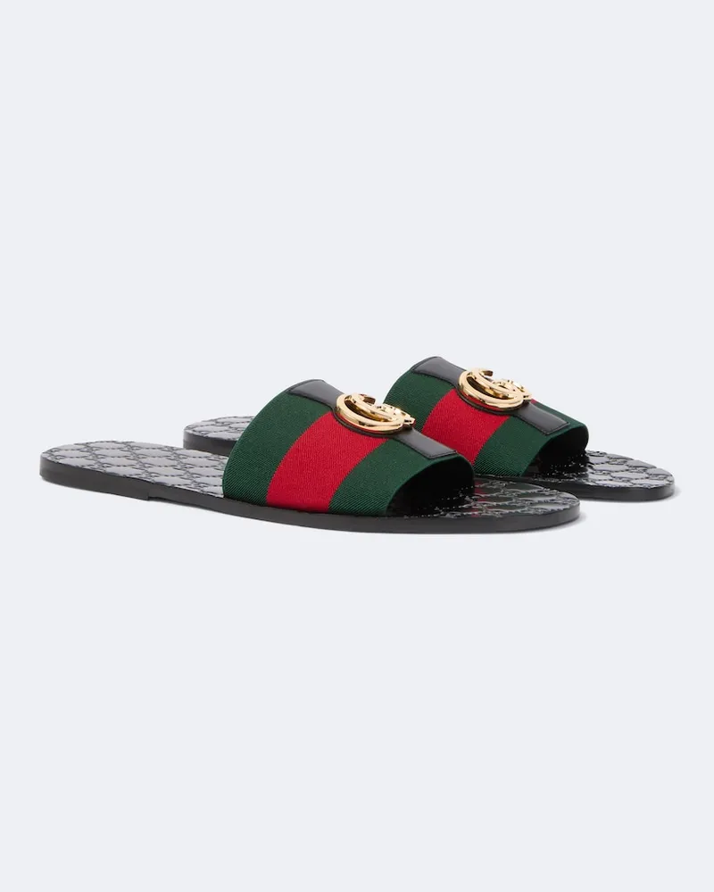 Gucci Pantoletten Riviera Double G Multicolor