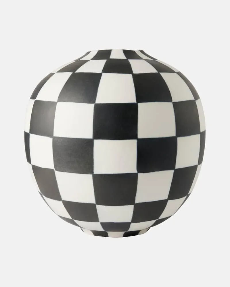 L’OBJET Vase Damier Large Multicolor