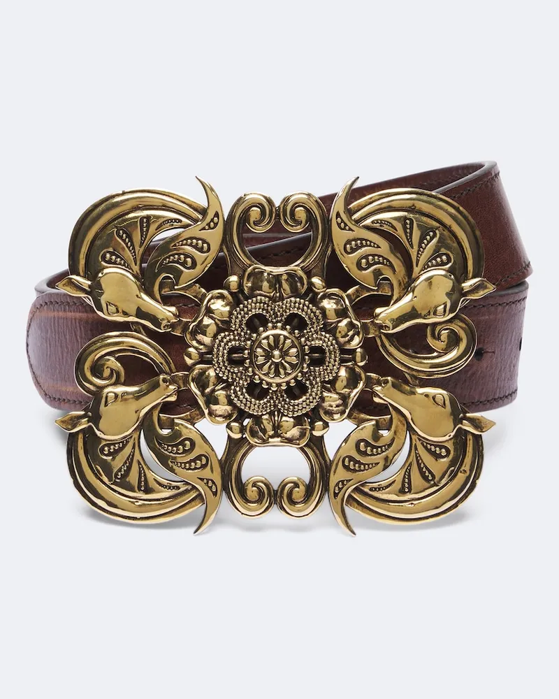 Chloé Chloé Gürtel aus Leder Braun