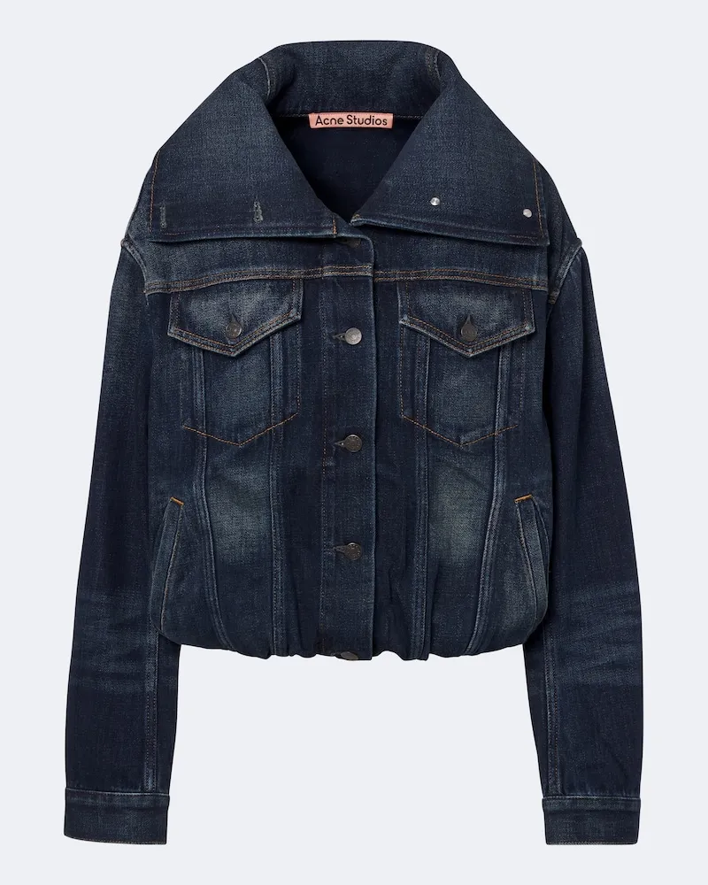 Acne Studios Blouson aus Denim Blau