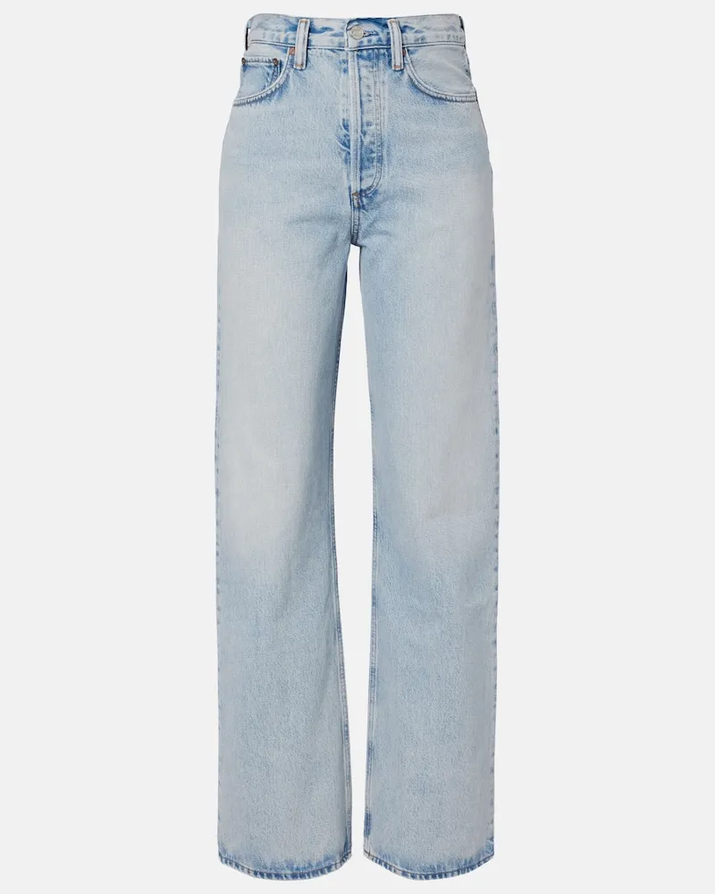 AGOLDE Straight Jeans Vintage Loose Blau