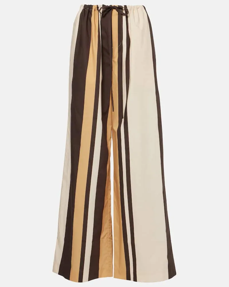 SIR Weite Hose Savanna aus Baumwolle Multicolor