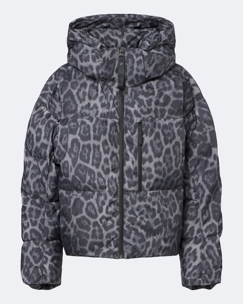 adidas Wattierte Jacke Grau