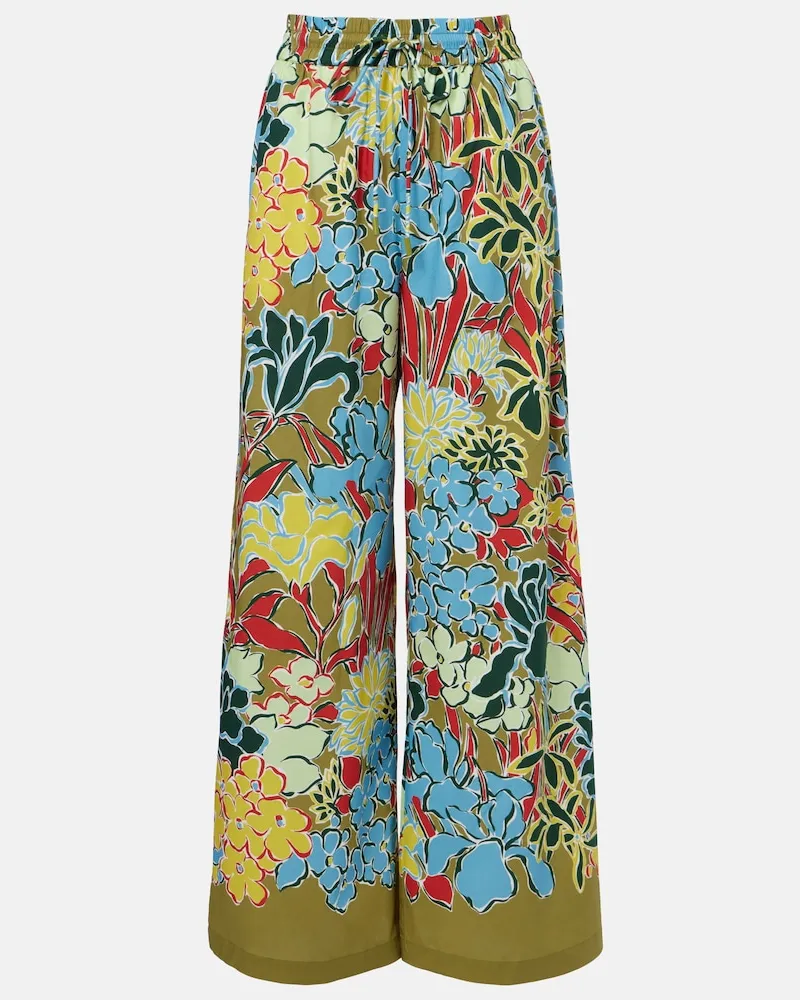 ALEMAIS Alémais Hose Solstice aus einem Baumwollgemisch Multicolor