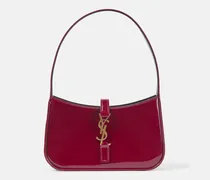 Schultertasche Le 5 à 7 Mini aus Lackleder