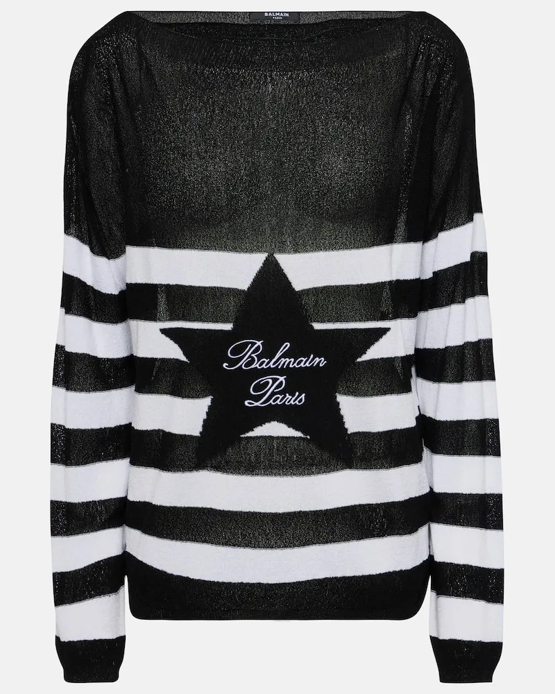 Balmain Pullover Schwarz