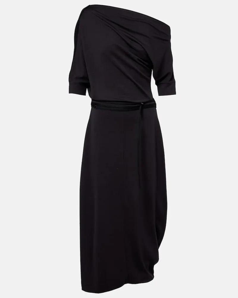 Christophe Lemaire Midikleid Grau