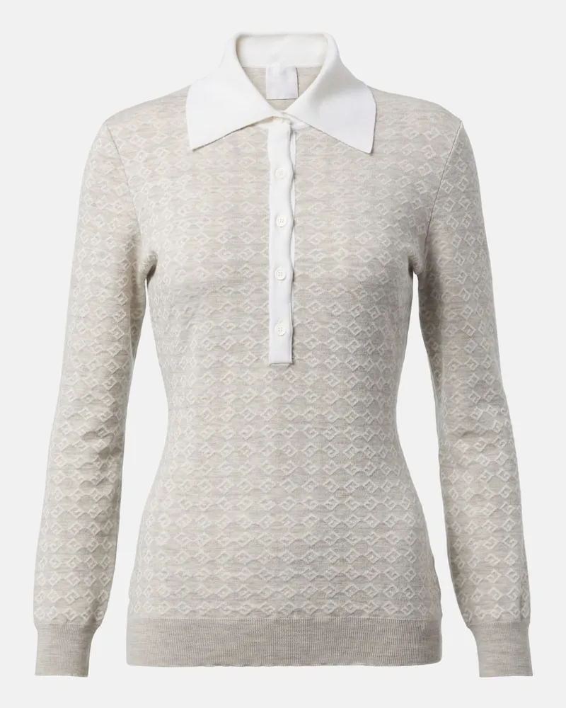 Givenchy Polopullover Monogram 72 Beige