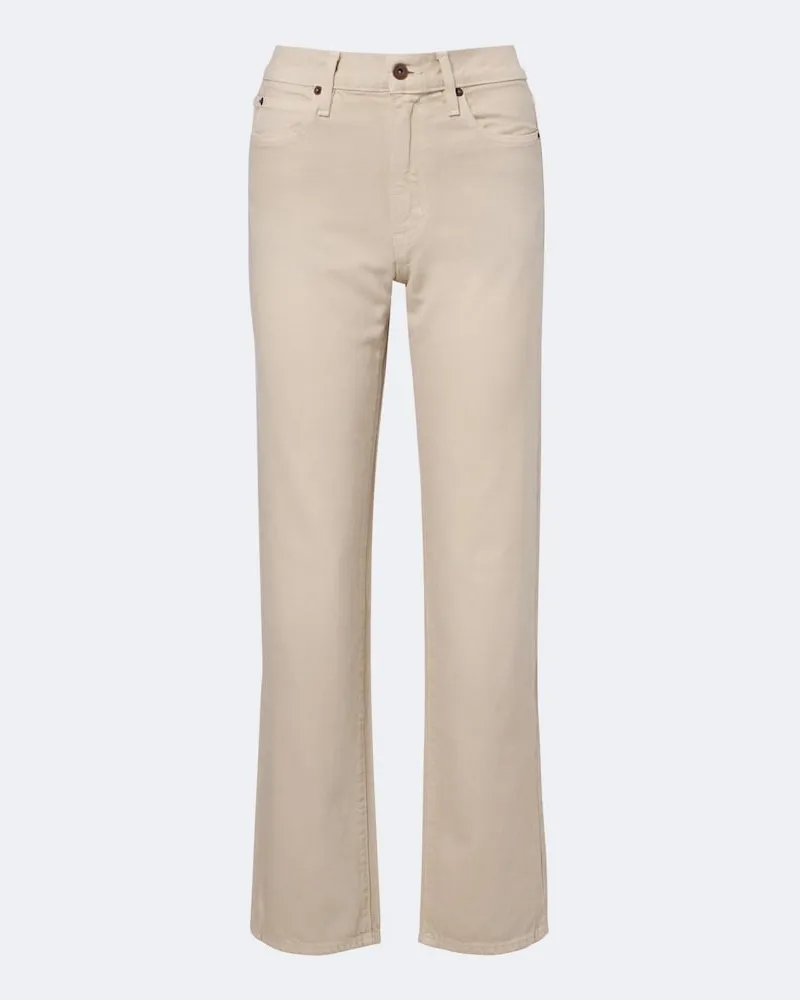 SLVRLAKE Gerade Jeans Kendra Beige