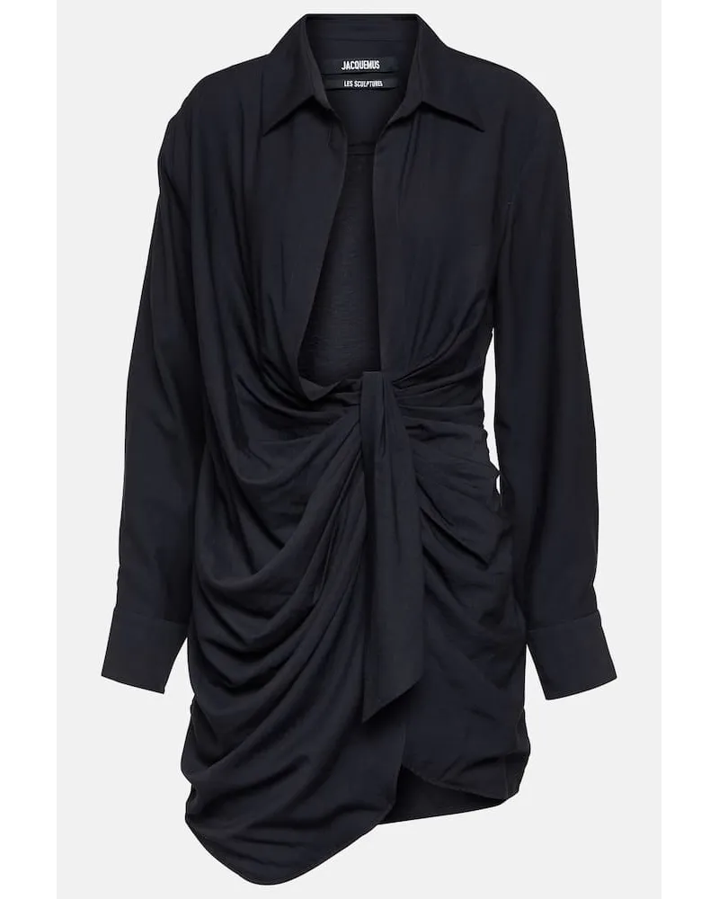 Jacquemus Minikleid La Robe Bahia Blau