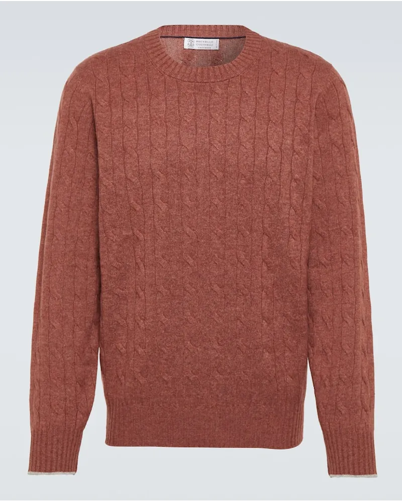 Brunello Cucinelli Pullover aus Kaschmir Rot