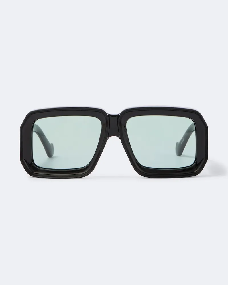 Loewe Eckige Sonnenbrille Signature Schwarz