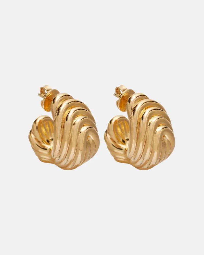 Bottega Veneta Ohrringe aus Sterlingsilber, 18kt vergoldet Gold