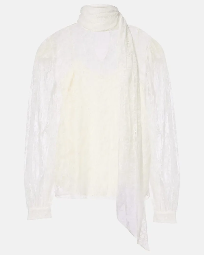 Gucci Bluse Weiß