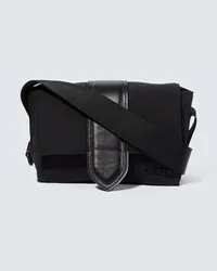 Jacquemus Messenger Bag Mini Bambino Schwarz