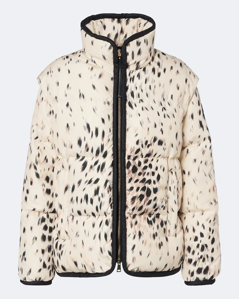 Moncler Daunenjacke Beige