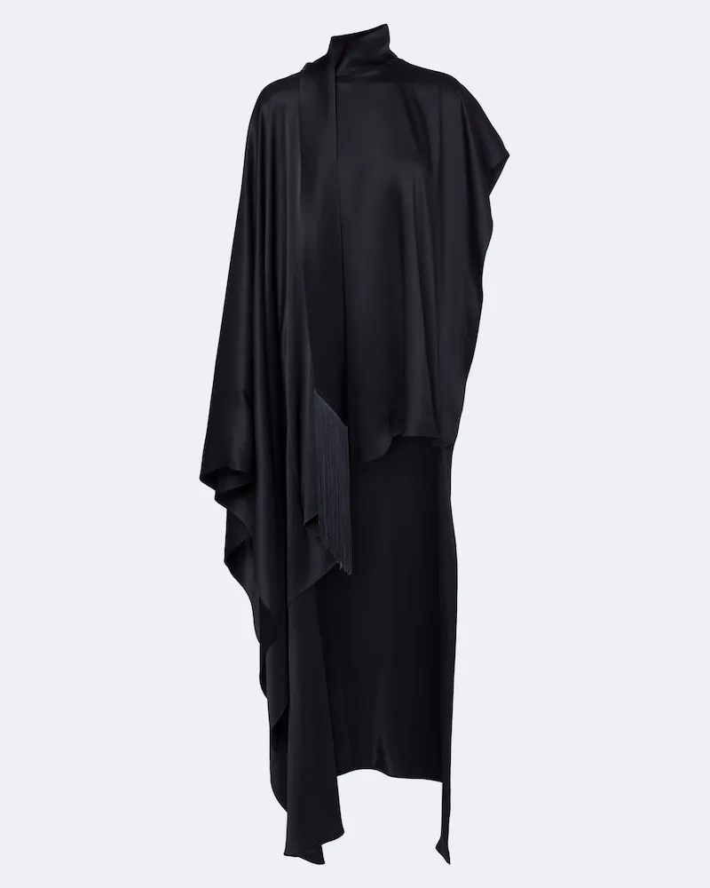 Taller Marmo Kaftan California aus Satin Blau