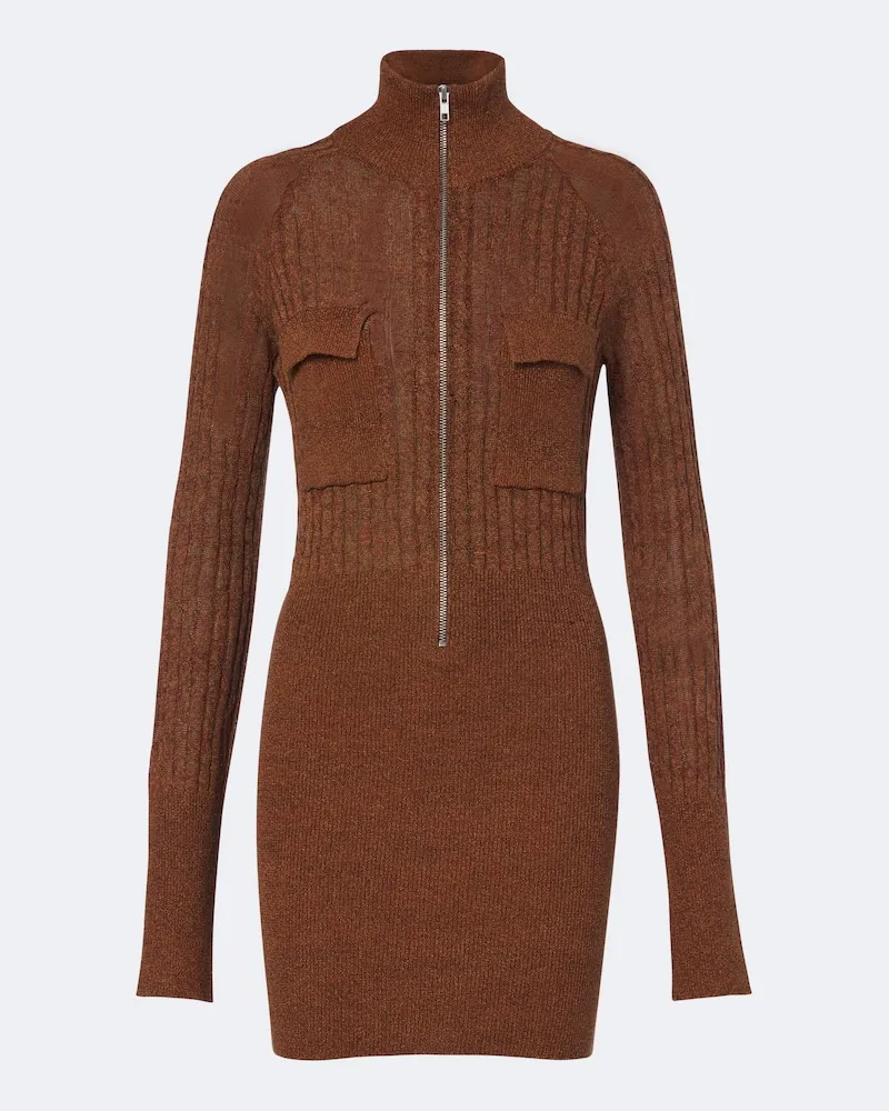Aya Muse Minikleid Eora Braun
