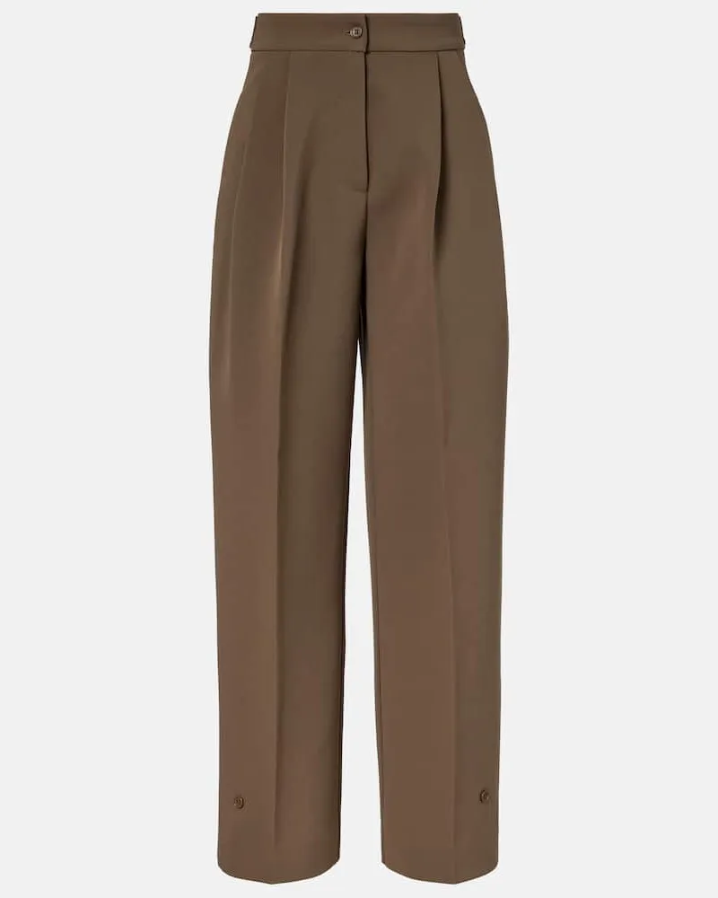 FRANKIE Shop Weite Hose Doyer Braun