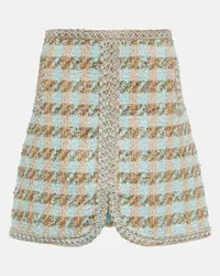 Giambattista Valli High-Rise-Minirock aus Tweed Multicolor