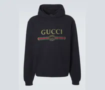 Hoodie aus Baumwolle und Kaschmir