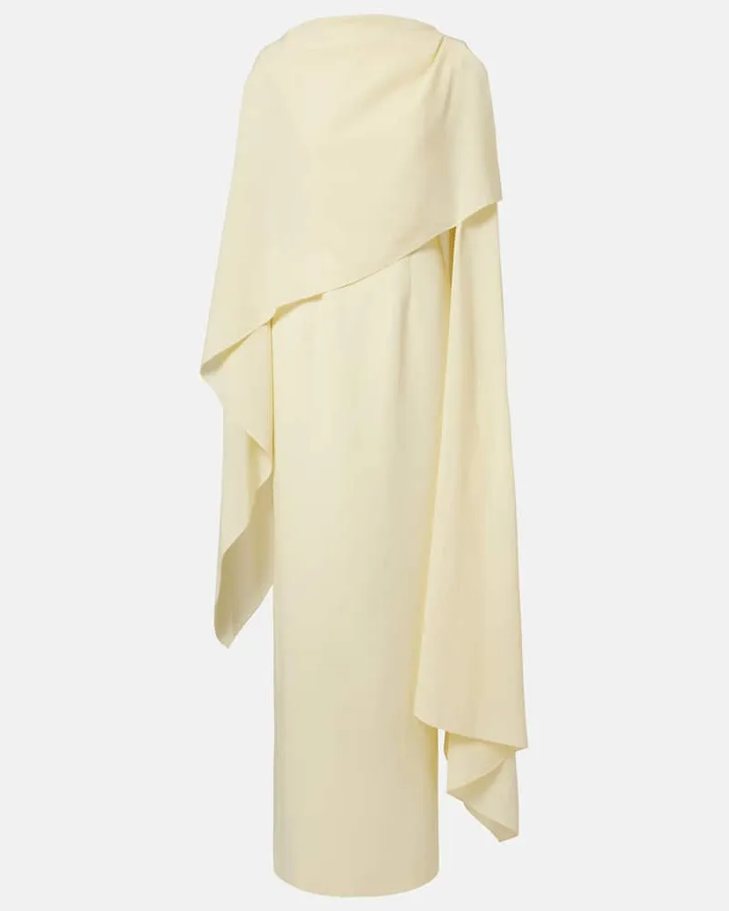 Roksanda Ilincic Robe Demetria aus Crêpe Gelb