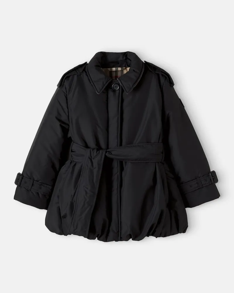 Burberry Jacke Burberry Check Schwarz