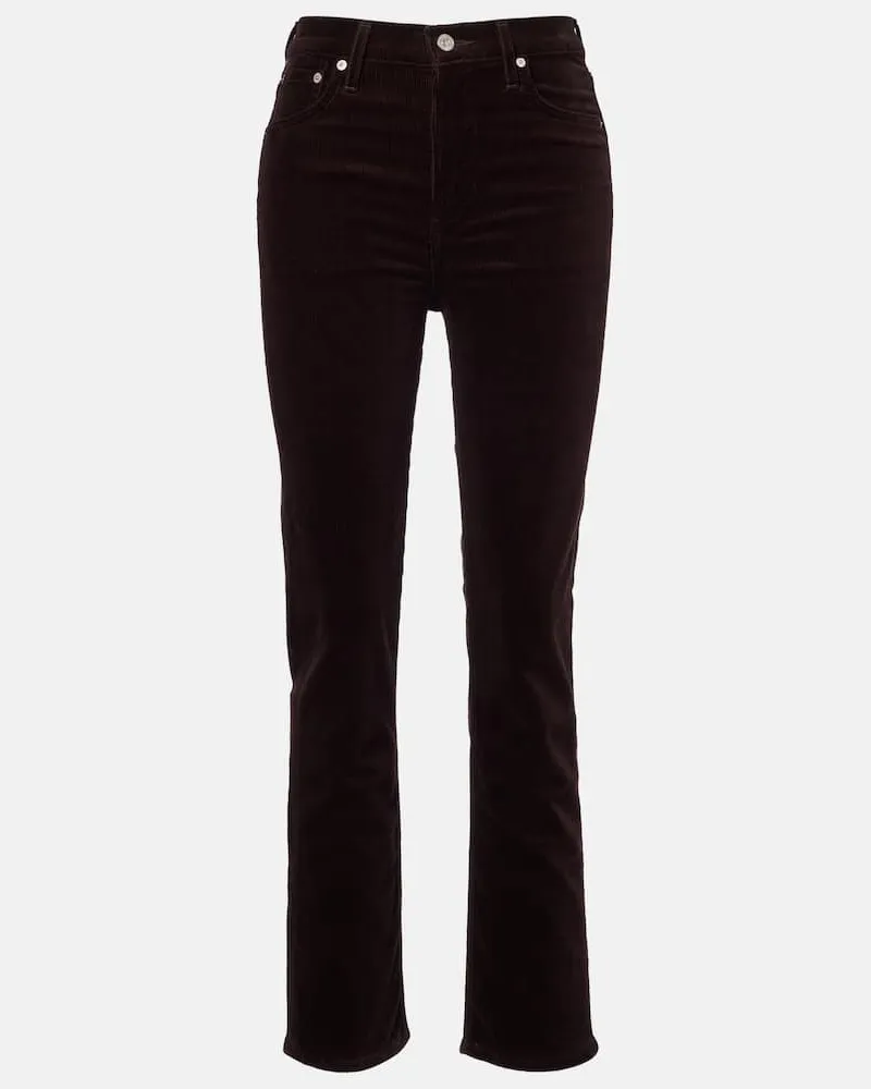 Citizens of humanity High-Rise Straight Jeans Blaine Braun
