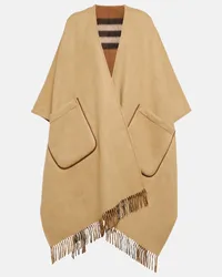 Burberry Poncho  Check Beige