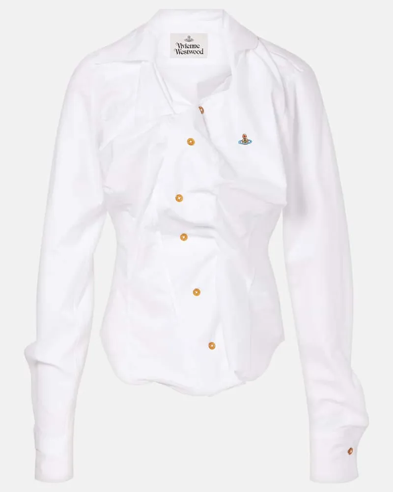 Vivienne Westwood Hemd aus Baumwolle Weiß