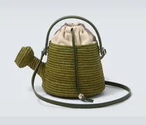 Paula's Ibiza Bucket Bag Watering Can aus Raffiabast