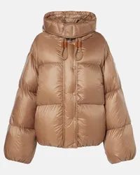 Moncler Wandelbares Cape und Jacke Borey Beige