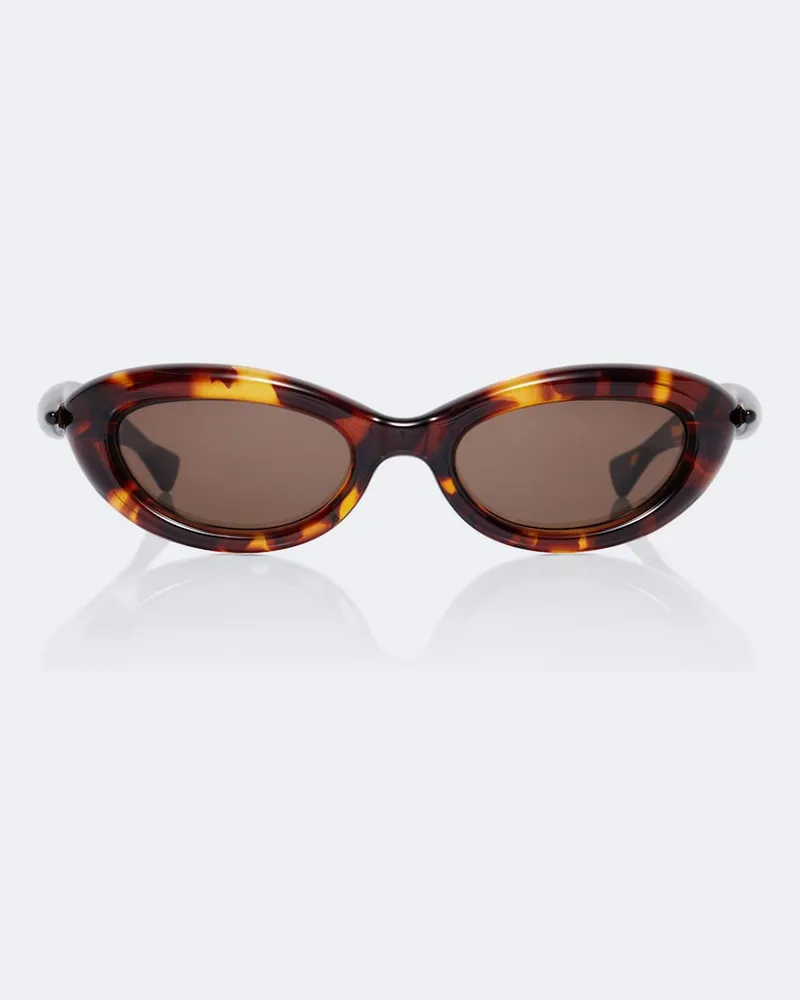Bottega Veneta Cat-Eye-Sonnenbrille Sardine Braun