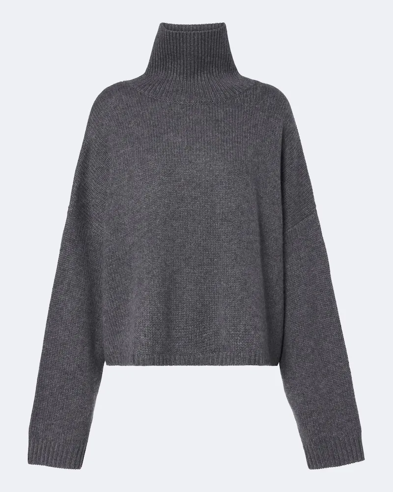 Lisa Yang Rollkragenpullover Zerlina aus Kaschmir Grau