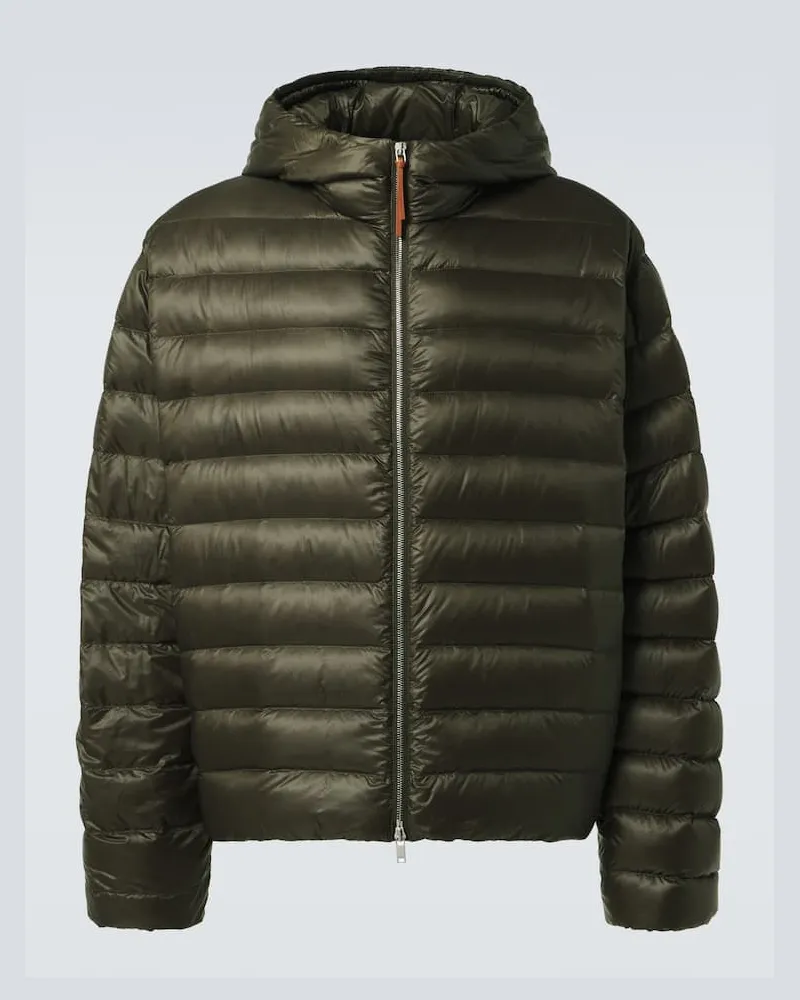 Jil Sander Daunenjacke Grã¼n