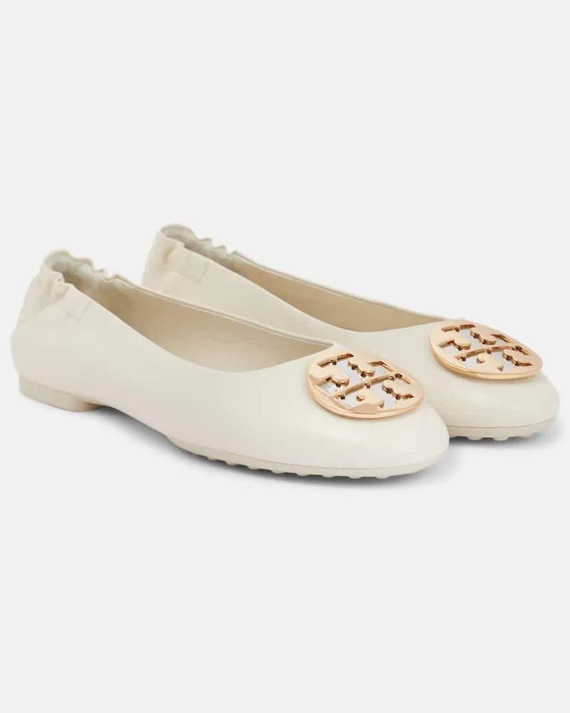 Tory Burch Ballerinas Claire aus Leder Nude