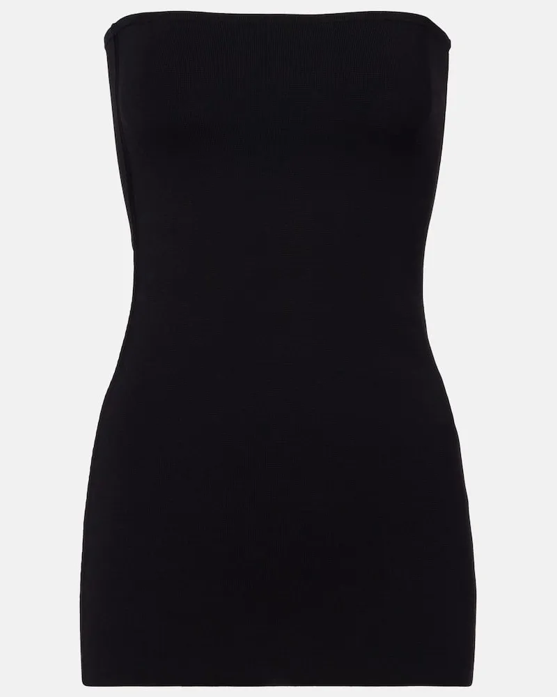 Totême Top aus Jersey Schwarz