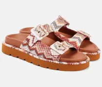 Sandalen Clea aus Häkelstrick