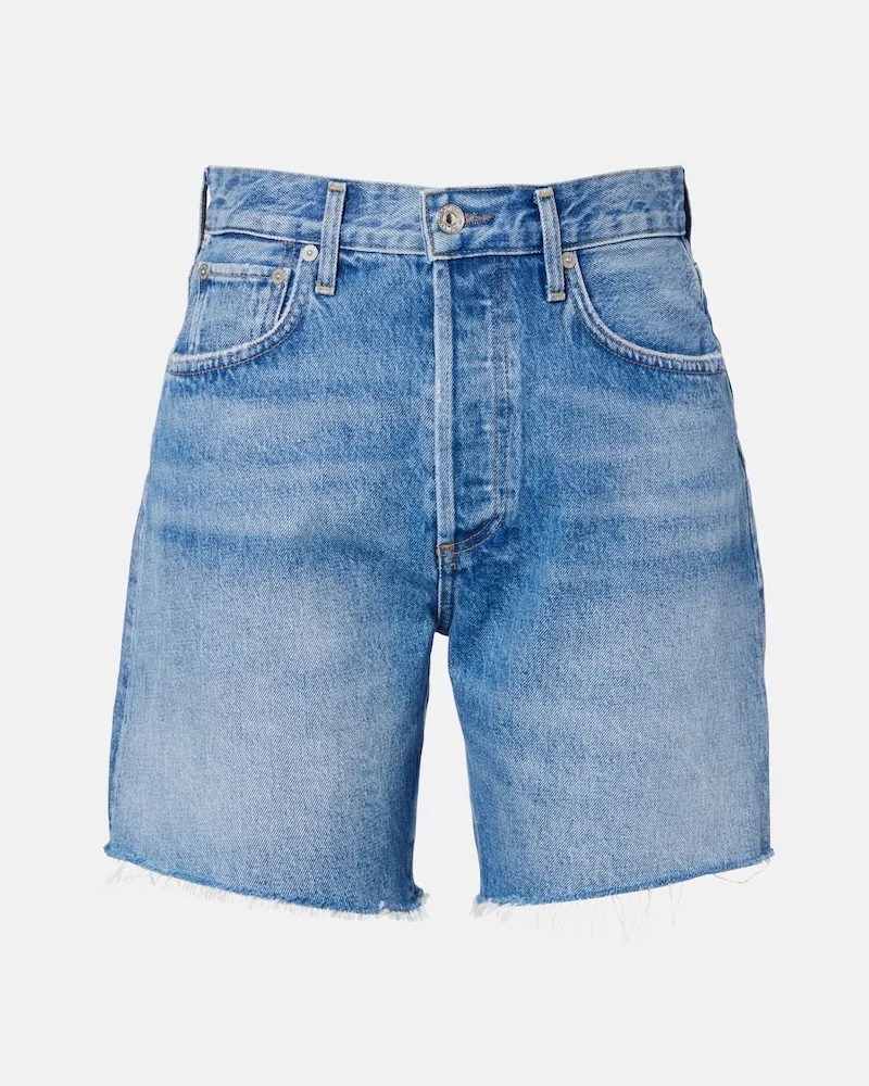 Citizens of humanity Distressed Jeansshorts Marlow Blau