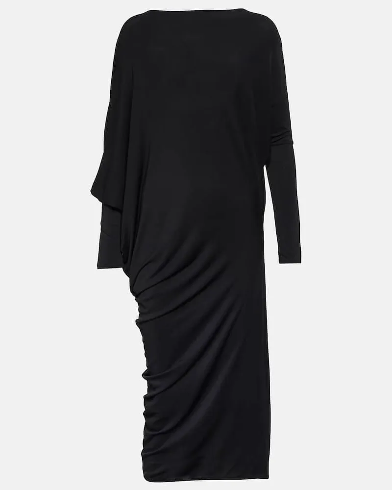 Wolford Midikleid aus Crêpe-Jersey Schwarz