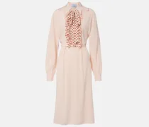 Hemdblusenkleid aus Seide