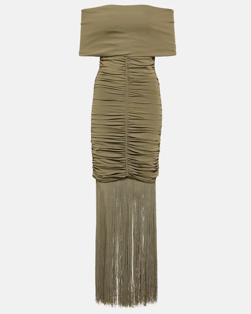 KHAITE Maxikleid Jacinta Grün