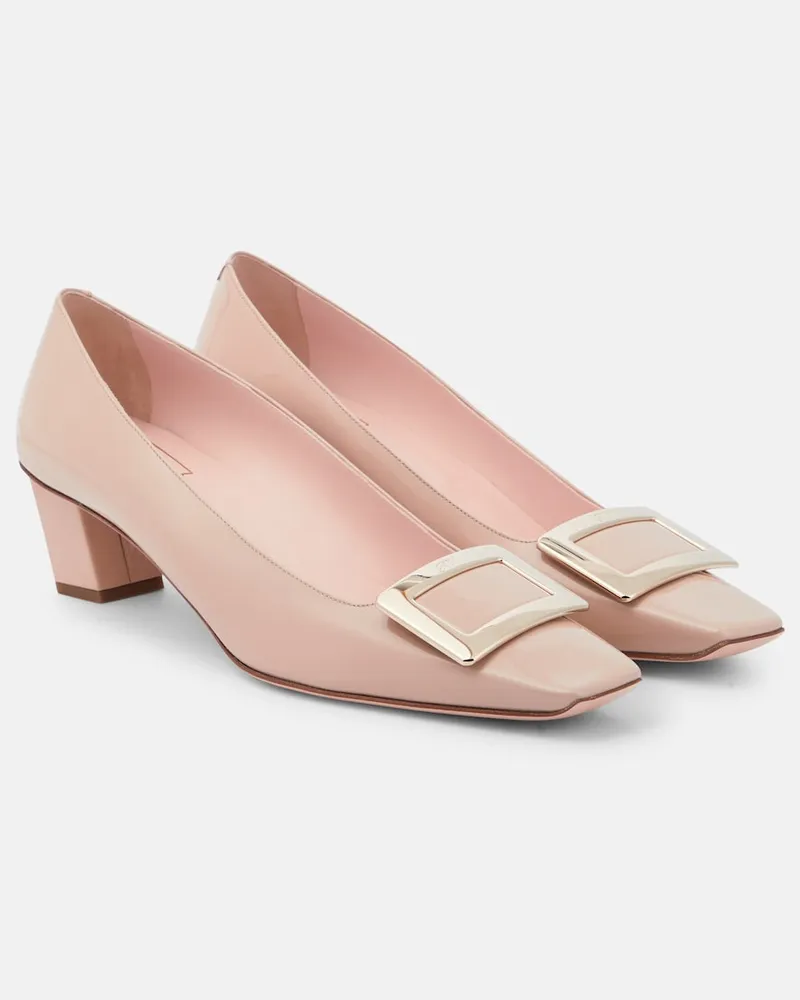 Roger Vivier Pumps Belle Vivier aus Lackleder Rosa