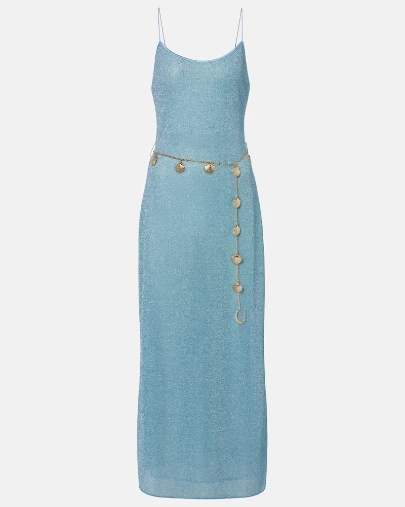 Oséree Oséree Maxikleid Lumière Blau