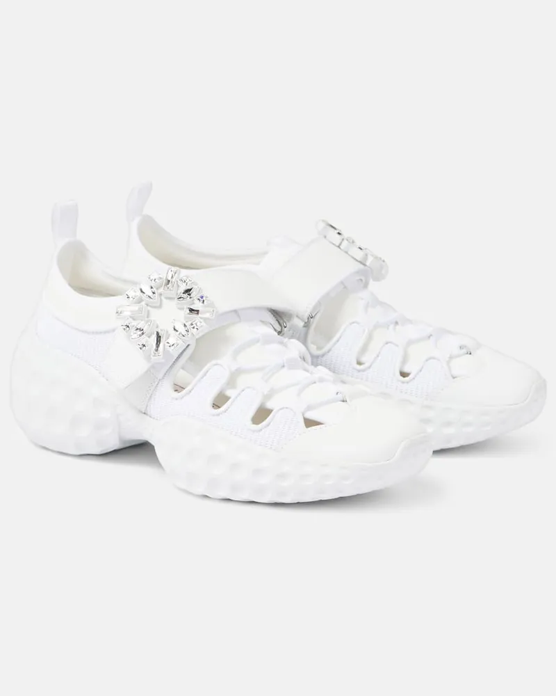 Roger Vivier Sneakers Viv’ Run Light Trekky Weiß