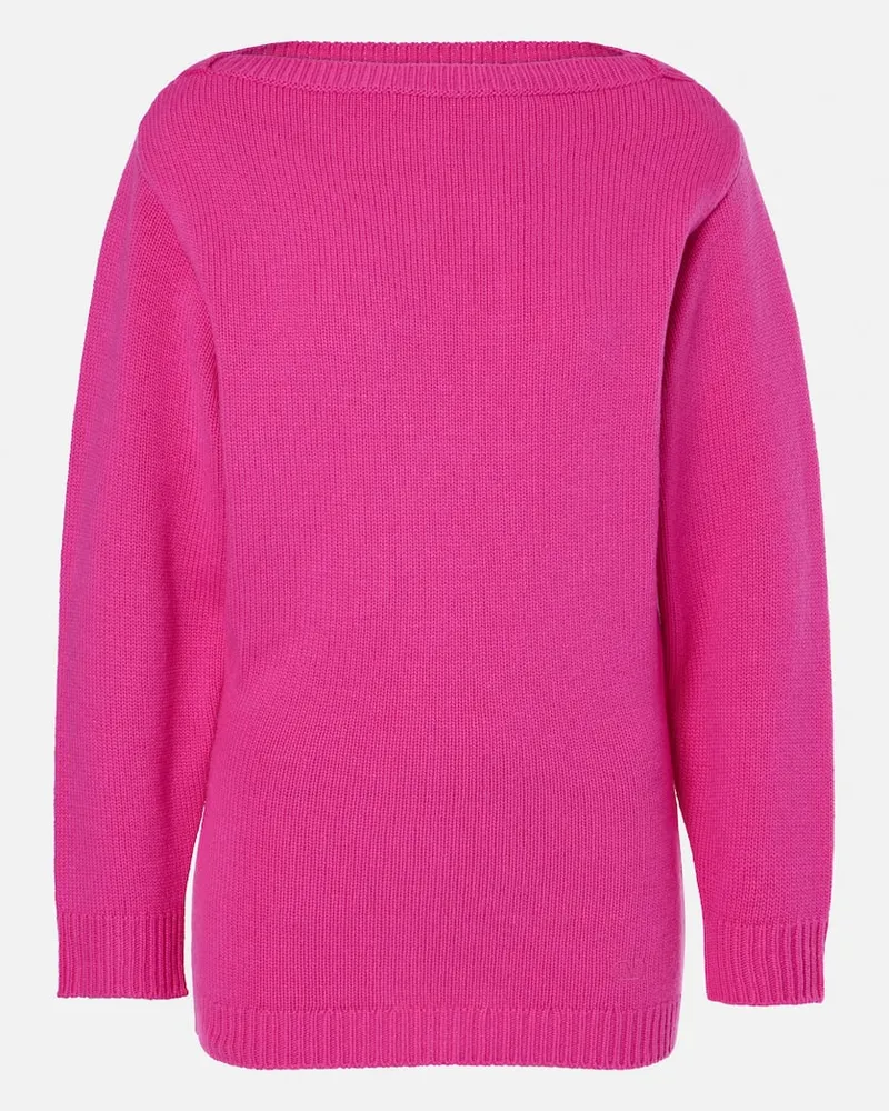 Valentino Garavani Pullover aus Schurwolle Rosa